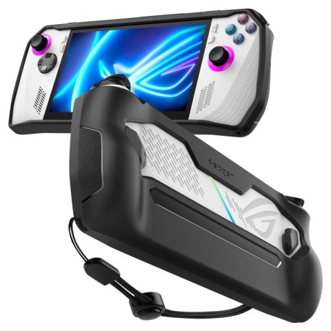 Etui Spigen Rugged Armor na Asus ROG Ally - czarny mat Etui Spigen Rugged Armor na Asus ROG Ally - czarny mat