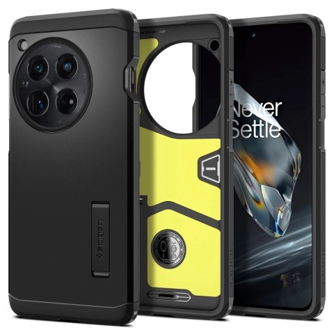 Etui Spigen Tough Armor na OnePlus 12 - czarne Etui Spigen Tough Armor na OnePlus 12 - czarne