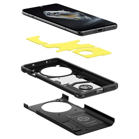 Etui Spigen Tough Armor na OnePlus 12 - czarne Etui Spigen Tough Armor na OnePlus 12 - czarne