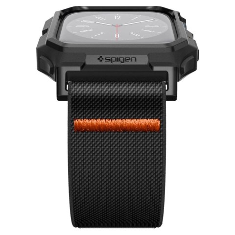 Etui z paskiem Spigen Lite Fit Pro na Apple Watch 4 / 5 / 6 / 7 / 8 / 9 / SE (44 / 45 mm) - czarny mat
