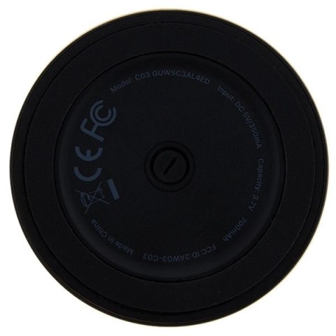 Głośnik Bluetooth Guess Magnetic Script Metal - czarny