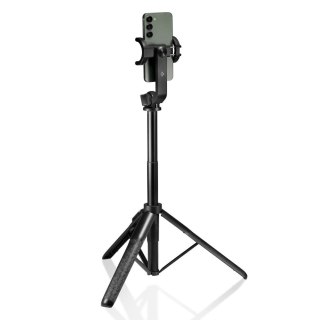 Selfie stick Bluetooth Spigen S560W z tripodem - czarny