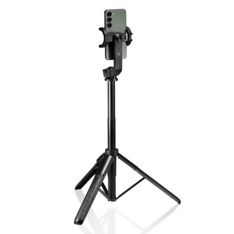 Selfie stick Bluetooth Spigen S560W z tripodem - czarny Selfie stick Bluetooth Spigen S560W z tripodem - czarny