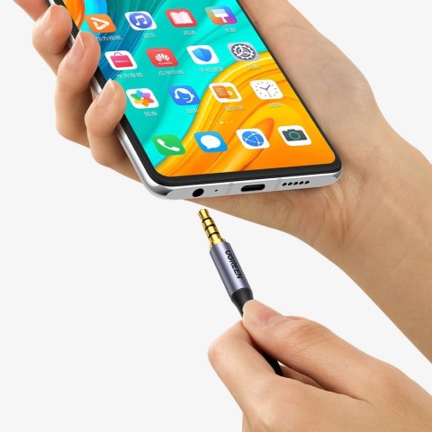 Ugreen kabel przewód AUX mini jack 3.5mm (męski) - mini jack 3,5mm (męski) 3m czarny (AV183) Ugreen kabel przewód AUX mini jack 3.5mm (męski) - mini jack 3,5mm (męski) 3m czarny (AV183)