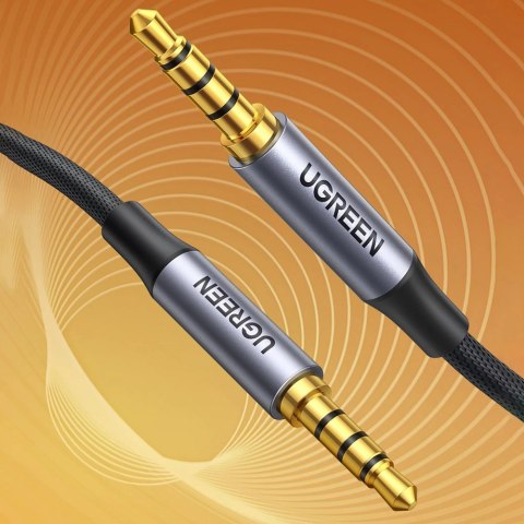 Ugreen kabel przewód AUX mini jack 3.5mm (męski) - mini jack 3,5mm (męski) 3m czarny (AV183) Ugreen kabel przewód AUX mini jack 3.5mm (męski) - mini jack 3,5mm (męski) 3m czarny (AV183)