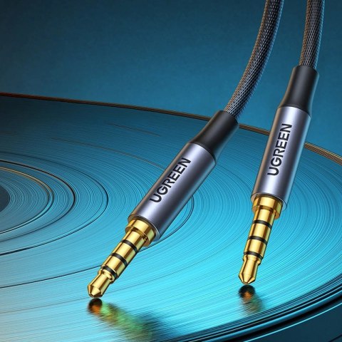 Ugreen kabel przewód AUX mini jack 3.5mm (męski) - mini jack 3,5mm (męski) 3m czarny (AV183) Ugreen kabel przewód AUX mini jack 3.5mm (męski) - mini jack 3,5mm (męski) 3m czarny (AV183)