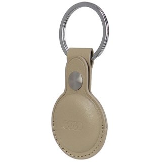 Etui Audi Synthetic Leather na AirTag - beżowe