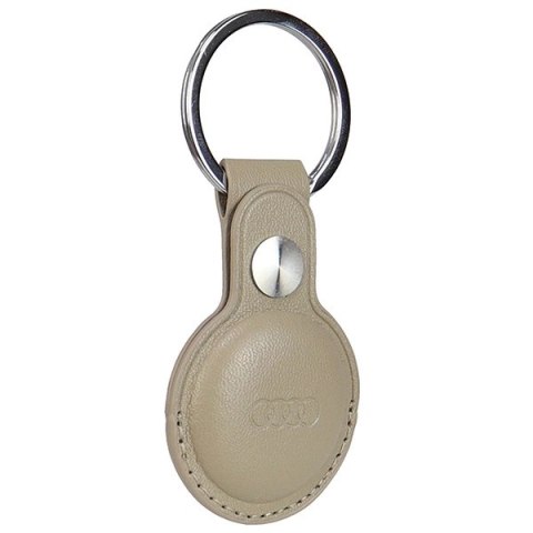 Etui Audi Synthetic Leather na AirTag - beżowe