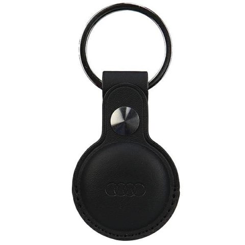 Etui Audi Synthetic Leather na AirTag - czarne Etui Audi Synthetic Leather na AirTag - czarne