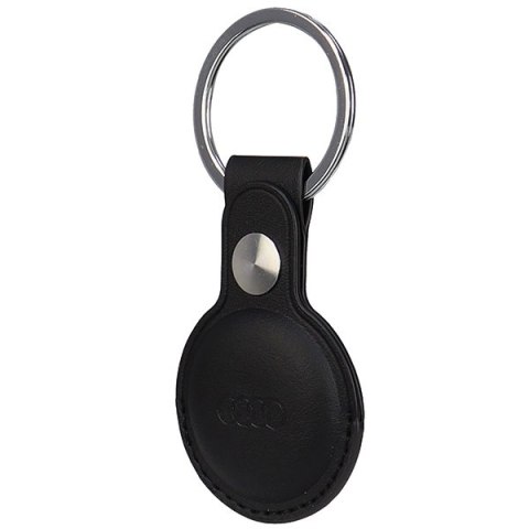 Etui Audi Synthetic Leather na AirTag - czarne Etui Audi Synthetic Leather na AirTag - czarne