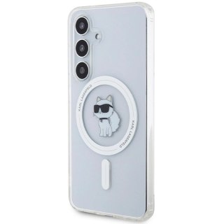 Etui Karl Lagerfeld IML Choupette MagSafe na Samsung Galaxy S24 - przezroczyste