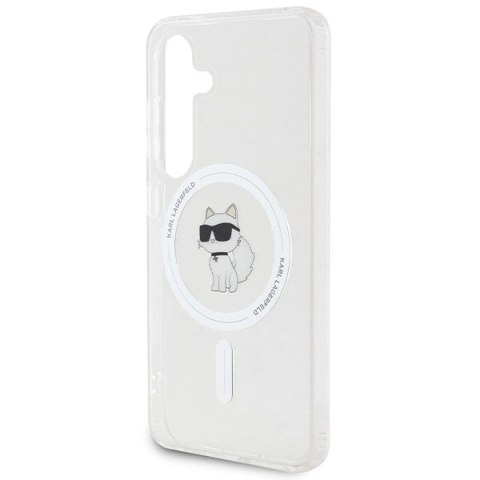 Etui Karl Lagerfeld IML Choupette MagSafe na Samsung Galaxy S24 - przezroczyste Etui Karl Lagerfeld IML Choupette MagSafe na Samsung Galaxy S24 - przezroczyste