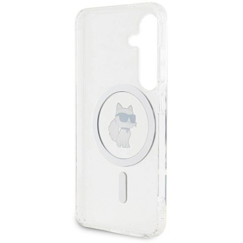 Etui Karl Lagerfeld IML Choupette MagSafe na Samsung Galaxy S24 - przezroczyste Etui Karl Lagerfeld IML Choupette MagSafe na Samsung Galaxy S24 - przezroczyste