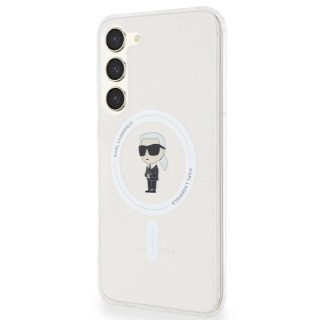 Etui Karl Lagerfeld IML Ikonik MagSafe na Samsung Galaxy S23+ - przezroczyste