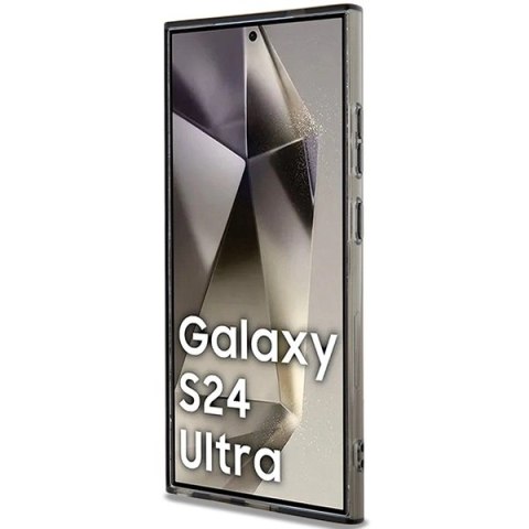 Etui Karl Lagerfeld IML Ikonik MagSafe na Samsung Galaxy S24 Ultra - czarne