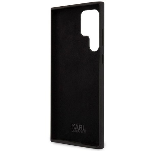 Etui Karl Lagerfeld Silicone Choupette na Samsung Galaxy S24 Ultra - czarne Etui Karl Lagerfeld Silicone Choupette na Samsung Galaxy S24 Ultra - czarne