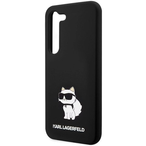 Etui Karl Lagerfeld Silicone Choupette na Samsung Galaxy S24+ - czarne Etui Karl Lagerfeld Silicone Choupette na Samsung Galaxy S24+ - czarne