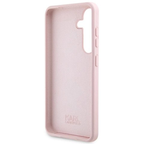 Etui Karl Lagerfeld Silicone Choupette na Samsung Galaxy S24 - różowe Etui Karl Lagerfeld Silicone Choupette na Samsung Galaxy S24 - różowe