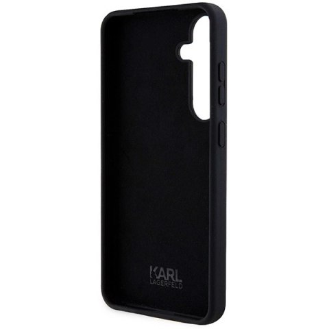 Etui Karl Lagerfeld Silicone Ikonik na Samsung Galaxy S24+ - czarne Etui Karl Lagerfeld Silicone Ikonik na Samsung Galaxy S24+ - czarne