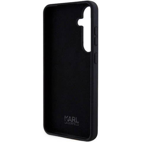 Etui Karl Lagerfeld Silicone Ikonik na Samsung Galaxy S24 - czarne Etui Karl Lagerfeld Silicone Ikonik na Samsung Galaxy S24 - czarne