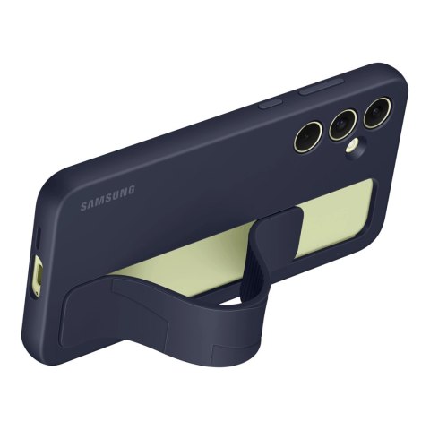 Etui Samsung Standing Grip Case EF-GA556TBEGWW na Samsung Galaxy A55 z uchwytem - niebiesko-czarne Etui Samsung Standing Grip Case EF-GA556TBEGWW na Samsung Galaxy A55 z uchwytem - niebiesko-czarne