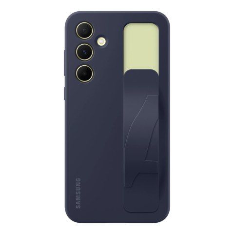 Etui Samsung Standing Grip Case EF-GA556TBEGWW na Samsung Galaxy A55 z uchwytem - niebiesko-czarne Etui Samsung Standing Grip Case EF-GA556TBEGWW na Samsung Galaxy A55 z uchwytem - niebiesko-czarne