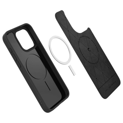 Etui Spigen Cyrill Kajuk Mag z MagSafe na iPhone 15 Pro Max - czarne Etui Spigen Cyrill Kajuk Mag z MagSafe na iPhone 15 Pro Max - czarne