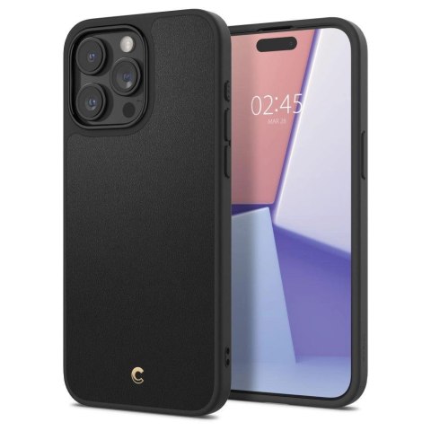 Etui Spigen Cyrill Kajuk Mag z MagSafe na iPhone 15 Pro Max - czarne Etui Spigen Cyrill Kajuk Mag z MagSafe na iPhone 15 Pro Max - czarne