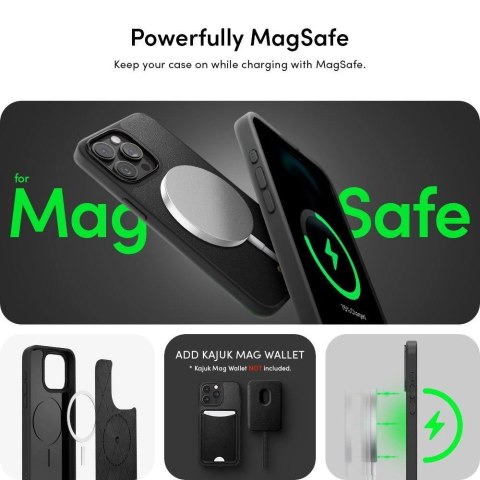 Etui Spigen Cyrill Kajuk Mag z MagSafe na iPhone 15 Pro Max - czarne Etui Spigen Cyrill Kajuk Mag z MagSafe na iPhone 15 Pro Max - czarne