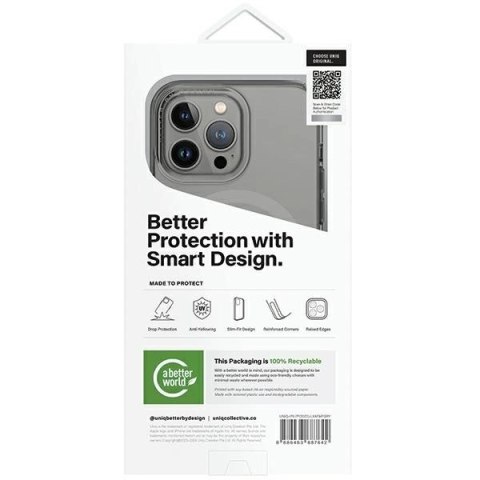 Etui UNIQ LifePro Xtreme Magclick Charging na iPhone 15 Pro - szare Etui UNIQ LifePro Xtreme Magclick Charging na iPhone 15 Pro - szare