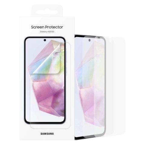 Folia ochronna Samsung EF-UA356CTEGWW na ekran do Samsung Galaxy A35 (2 szt.)