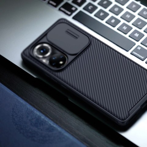 Nillkin CamShield Pro Case pancerne etui pokrowiec osłona na aparat kamerę Honor 50 Pro czarny Nillkin CamShield Pro Case pancerne etui pokrowiec osłona na aparat kamerę Honor 50 Pro czarny