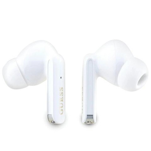 Słuchawki Bluetooth Guess Glitter Gradient TWS + stacja dokująca - różowe Słuchawki Bluetooth Guess Glitter Gradient TWS + stacja dokująca - różowe