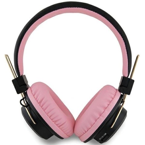 Słuchawki nauszne Bluetooth Hello Kitty Metal Logo - różowe Słuchawki nauszne Bluetooth Hello Kitty Metal Logo - różowe