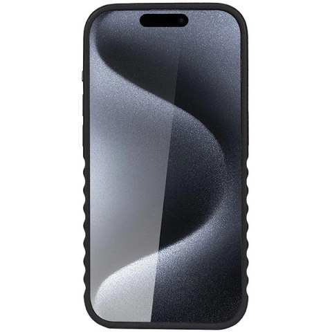 Etui Audi Synthetic Leather z MagSafe na iPhone 15 Pro - brązowe Etui Audi Synthetic Leather z MagSafe na iPhone 15 Pro - brązowe