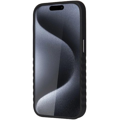 Etui Audi Synthetic Leather z MagSafe na iPhone 15 Pro - brązowe Etui Audi Synthetic Leather z MagSafe na iPhone 15 Pro - brązowe
