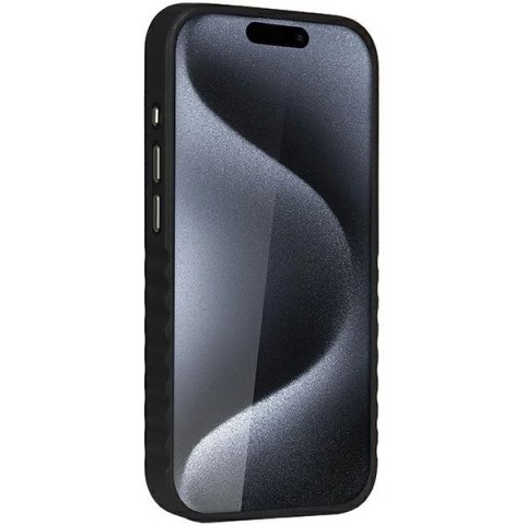 Etui Audi Synthetic Leather z MagSafe na iPhone 15 Pro - czarne Etui Audi Synthetic Leather z MagSafe na iPhone 15 Pro - czarne