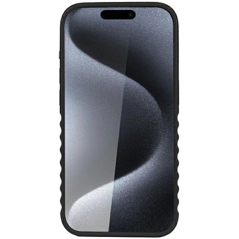 Etui Audi Synthetic Leather z MagSafe na iPhone 15 Pro - czarne Etui Audi Synthetic Leather z MagSafe na iPhone 15 Pro - czarne
