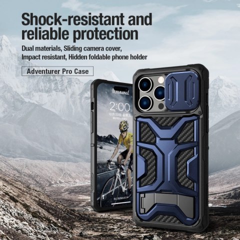 Etui Nillkin Adventurer Pro Case na iPhone 14 Pro Max - czarne Etui Nillkin Adventurer Pro Case na iPhone 14 Pro Max - czarne