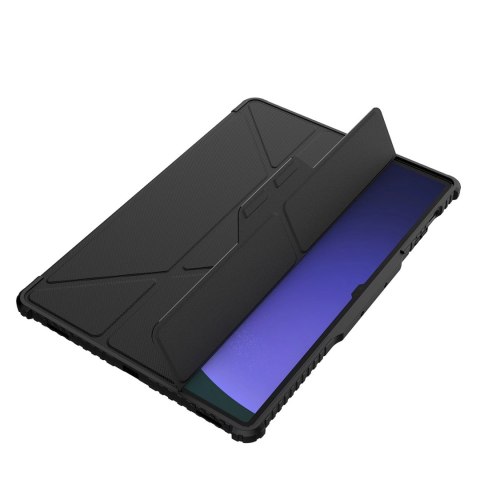 Etui Nillkin Bumper Leather Case Pro na Samsung Galaxy Tab S9+ - czarne Etui Nillkin Bumper Leather Case Pro na Samsung Galaxy Tab S9+ - czarne