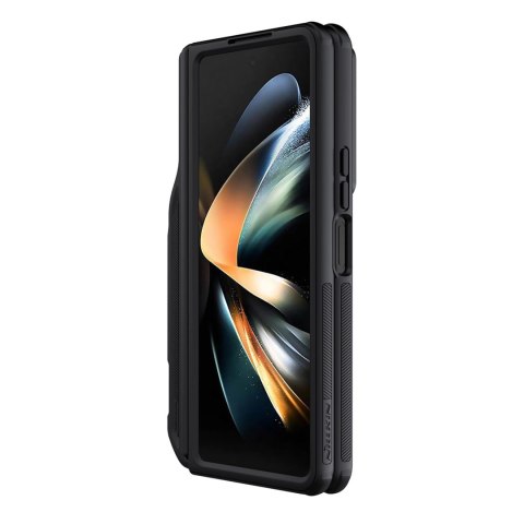 Etui Nillkin CamShield Fold Case na Samsung Galaxy Z Fold 5 z dodatkowym uchwytem na rysik - czarne Etui Nillkin CamShield Fold Case na Samsung Galaxy Z Fold 5 z dodatkowym uchwytem na rysik - czarne
