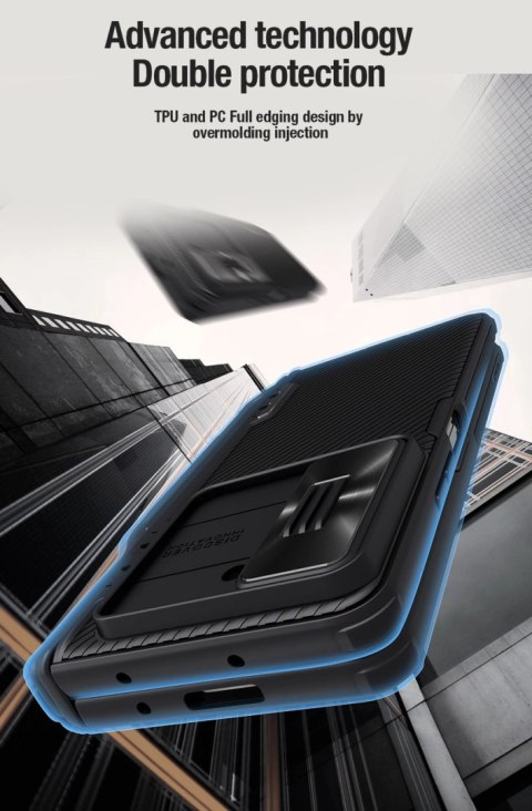 Etui Nillkin CamShield Fold Case na Samsung Galaxy Z Fold 5 z dodatkowym uchwytem na rysik - czarne Etui Nillkin CamShield Fold Case na Samsung Galaxy Z Fold 5 z dodatkowym uchwytem na rysik - czarne