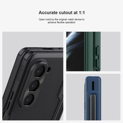 Etui Nillkin Super Frosted Shield Fold na Samsung Galaxy Z Fold 5 - czarne Etui Nillkin Super Frosted Shield Fold na Samsung Galaxy Z Fold 5 - czarne