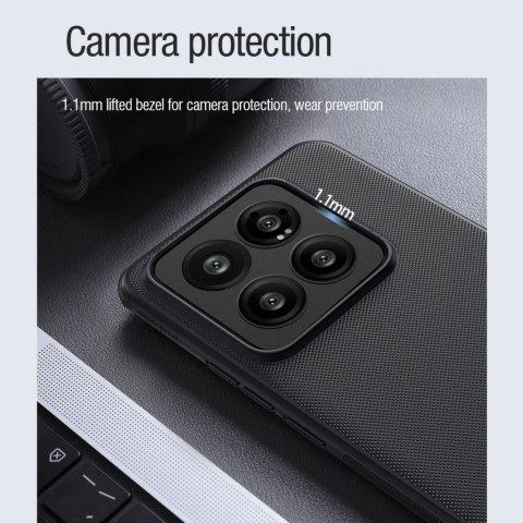 Etui Nillkin Super Frosted Shield Pro Magnetic Case na Xiaomi 14 Pro - czarne Etui Nillkin Super Frosted Shield Pro Magnetic Case na Xiaomi 14 Pro - czarne