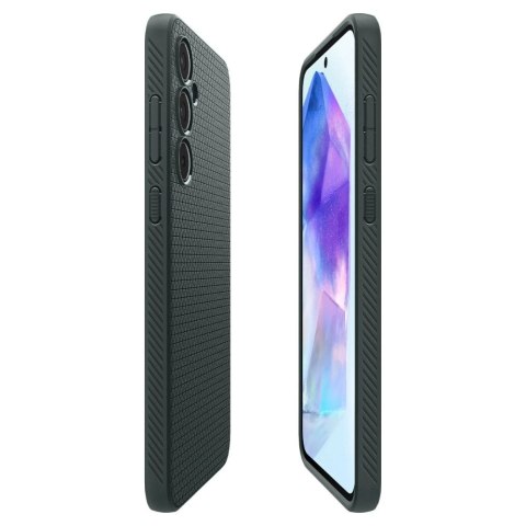 Etui Spigen Liquid Air na Samsung Galaxy A55 5G - zielone Etui Spigen Liquid Air na Samsung Galaxy A55 5G - zielone