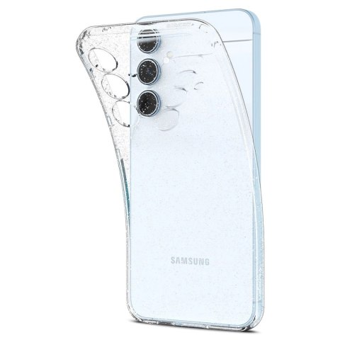 Etui Spigen Liquid Crystal na Samsung Galaxy A55 5G - przezroczysto-brokatowe Etui Spigen Liquid Crystal na Samsung Galaxy A55 5G - przezroczysto-brokatowe