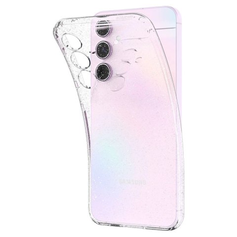 Etui Spigen Liquid Crystal na Samsung Galaxy A55 5G - przezroczysto-brokatowe Etui Spigen Liquid Crystal na Samsung Galaxy A55 5G - przezroczysto-brokatowe