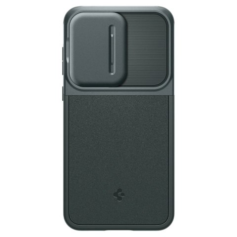 Etui Spigen Optik Armor na Samsung Galaxy A55 5G - ciemnozielone Etui Spigen Optik Armor na Samsung Galaxy A55 5G - ciemnozielone
