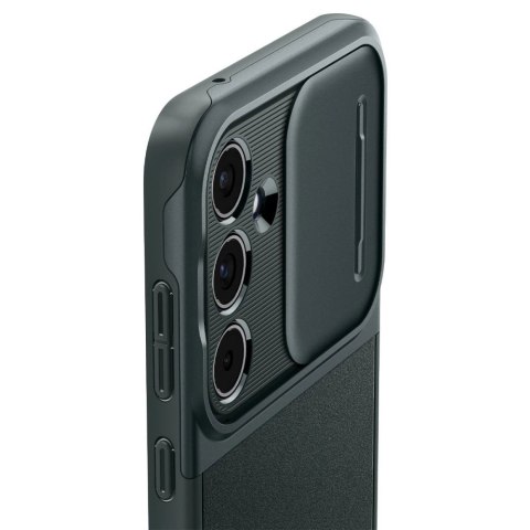 Etui Spigen Optik Armor na Samsung Galaxy A55 5G - ciemnozielone Etui Spigen Optik Armor na Samsung Galaxy A55 5G - ciemnozielone