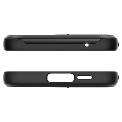 Etui Spigen Optik Armor na Samsung Galaxy A55 5G - czarne Etui Spigen Optik Armor na Samsung Galaxy A55 5G - czarne